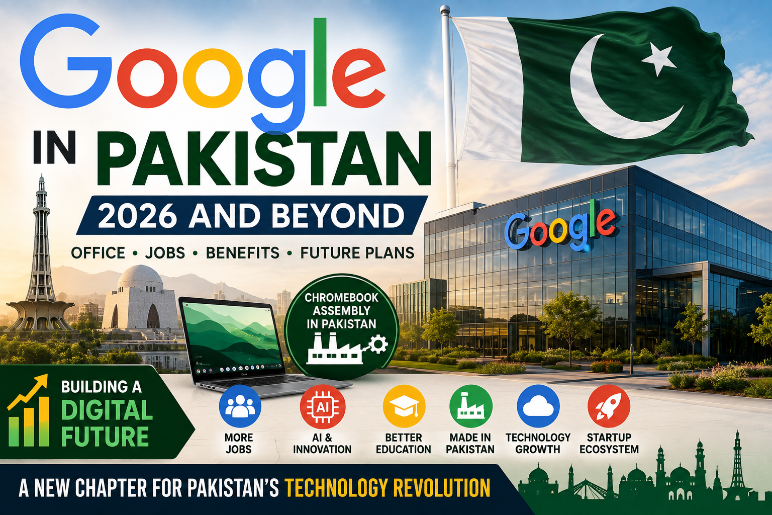 Google in Pakistan 2026 – Office, Jobs, Benefits & Future Plans